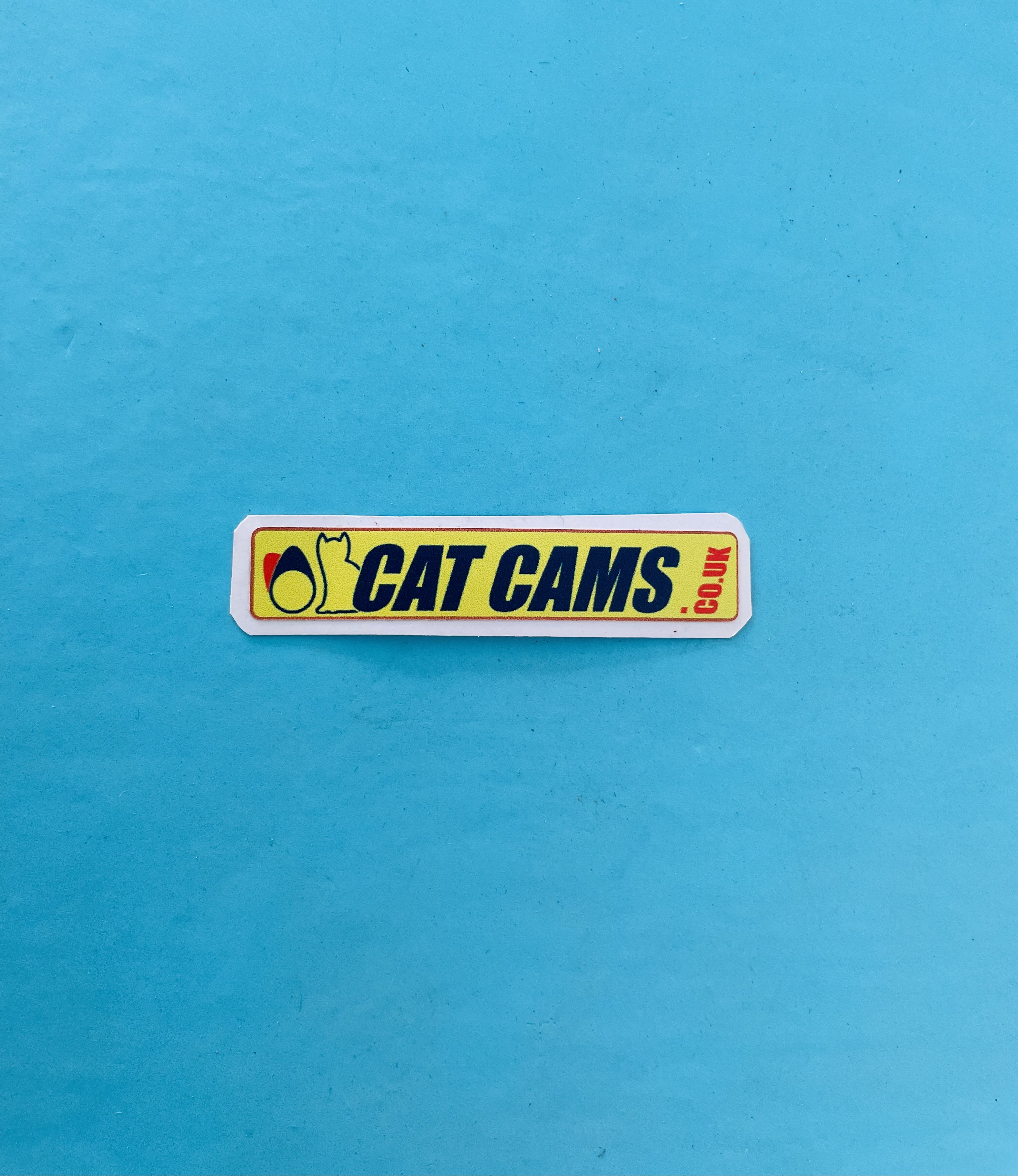 استیکر catcams سایز ۶ سانت