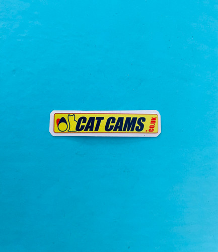 استیکر catcams سایز ۶ سانت
