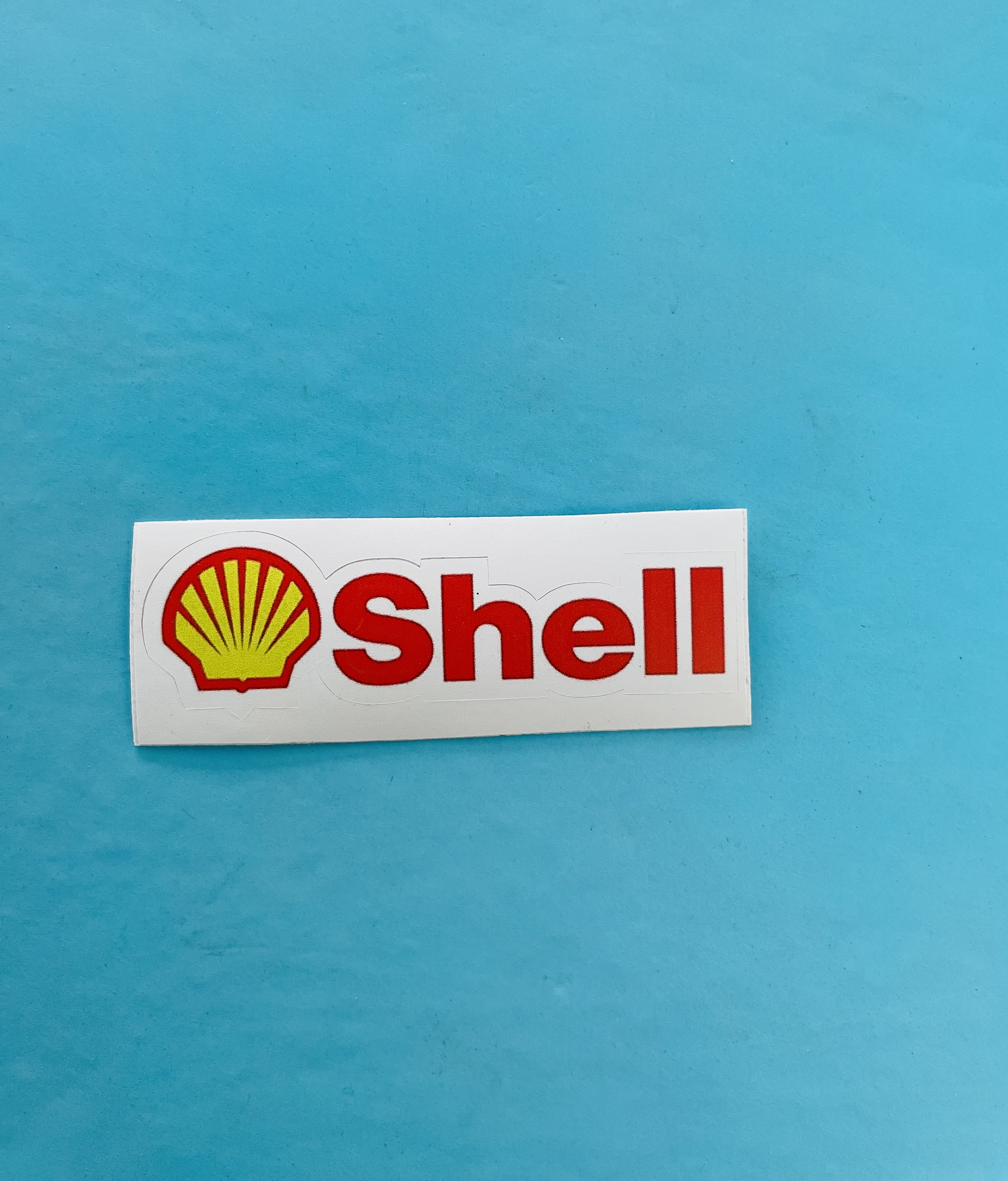 استیکر ریسینگ برند shell سایز ۶ سانت