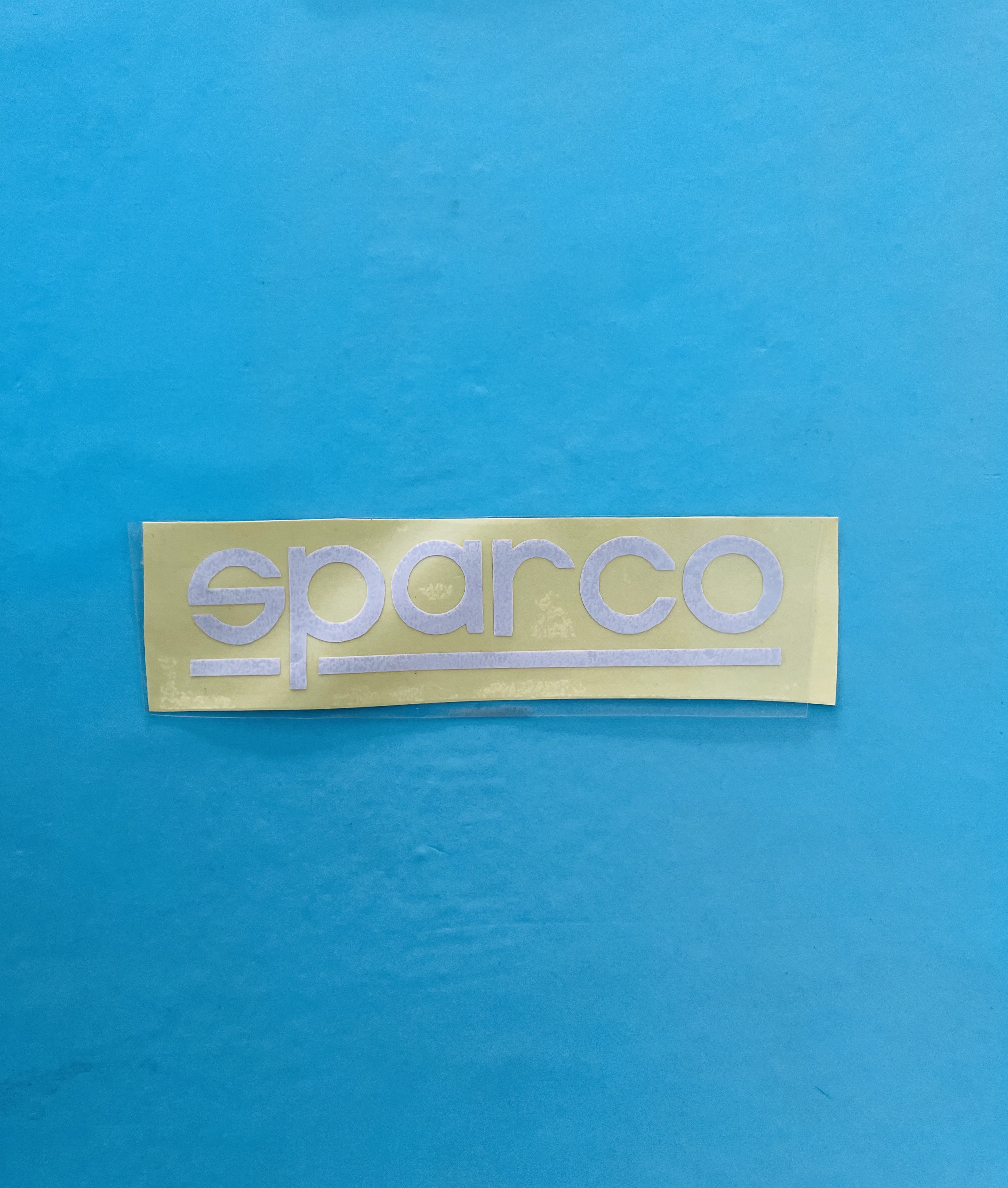 استیکر sparco سایز ۱۰ سانت